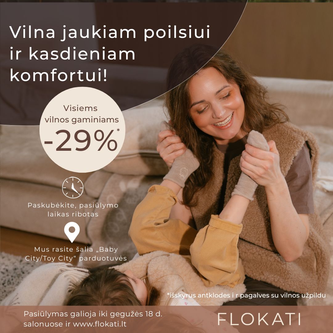 „FLOKATI”- Metas rinktis vilną!